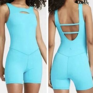 Joy Lab NWT Turquoise Sleeveless Bodysuit